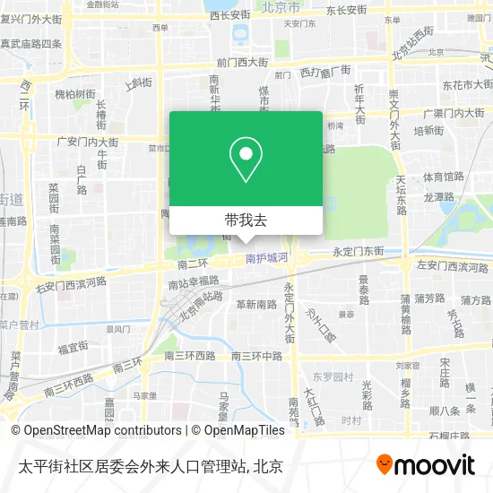 太平街社区居委会外来人口管理站地图