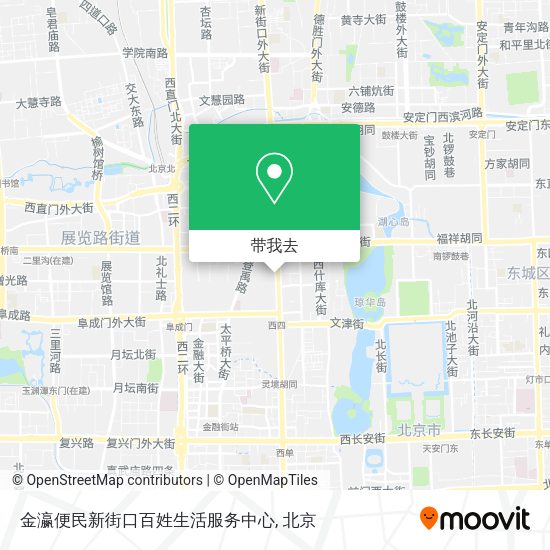 金瀛便民新街口百姓生活服务中心地图