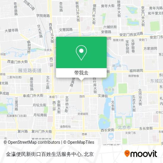 金瀛便民新街口百姓生活服务中心地图