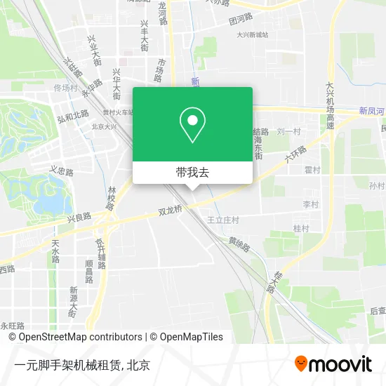 一元脚手架机械租赁地图