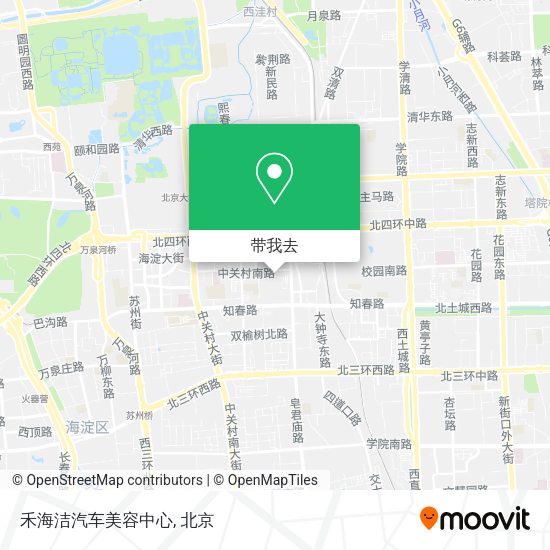 禾海洁汽车美容中心地图