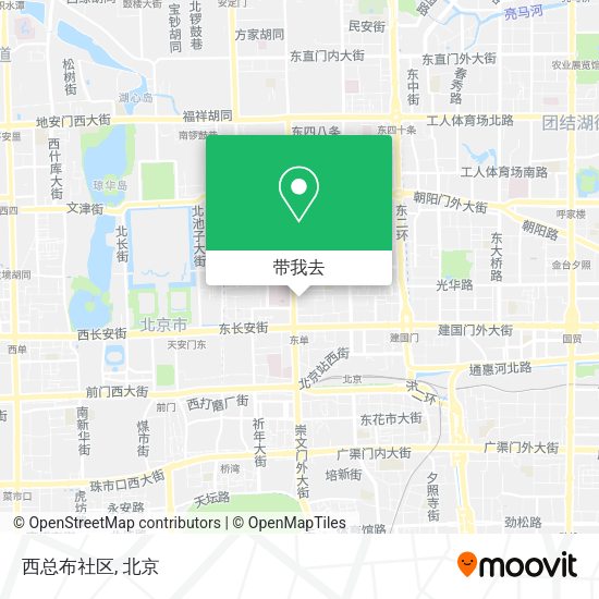 西总布社区地图