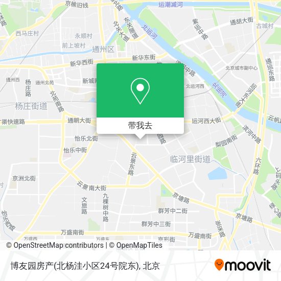 博友园房产(北杨洼小区24号院东)地图