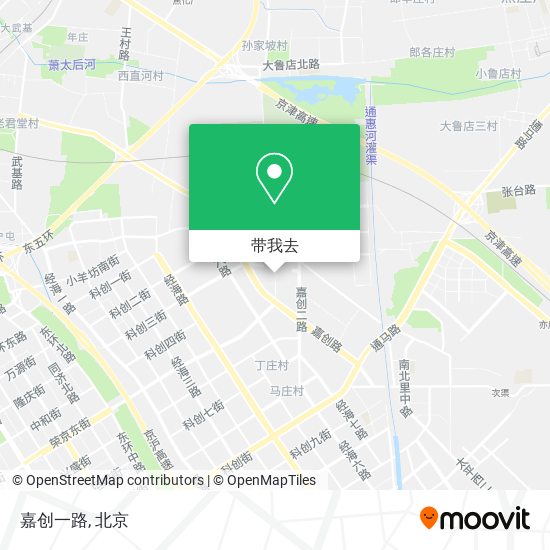 嘉创一路地图