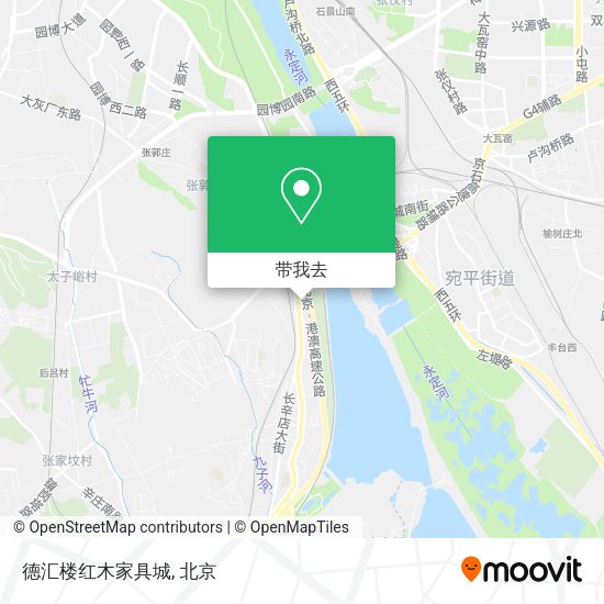德汇楼红木家具城地图