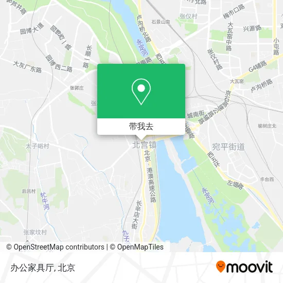办公家具厅地图