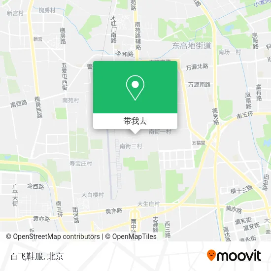 百飞鞋服地图