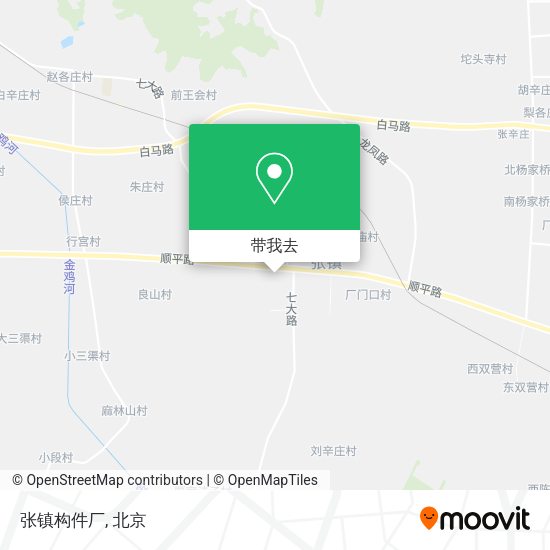 张镇构件厂地图