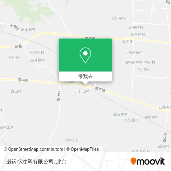 灏运盛注塑有限公司地图