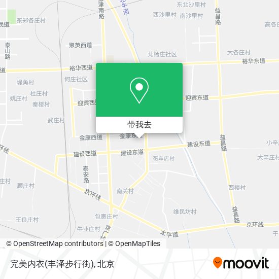完美内衣(丰泽步行街)地图
