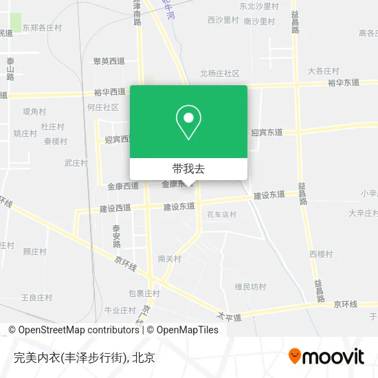 完美内衣(丰泽步行街)地图