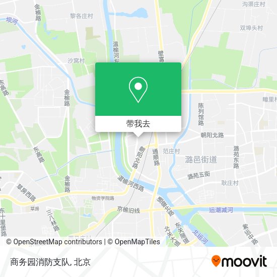 商务园消防支队地图