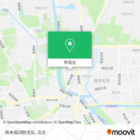 商务园消防支队地图