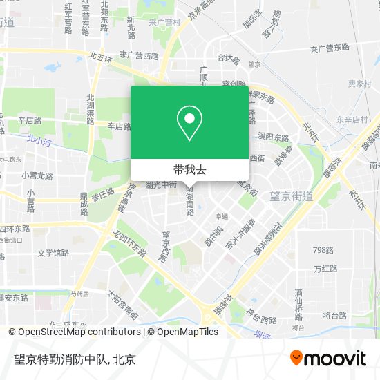 望京特勤消防中队地图