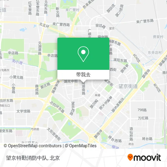 望京特勤消防中队地图