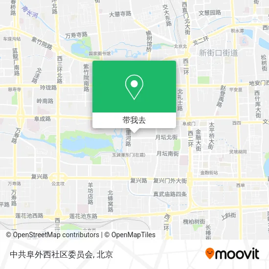 中共阜外西社区委员会地图