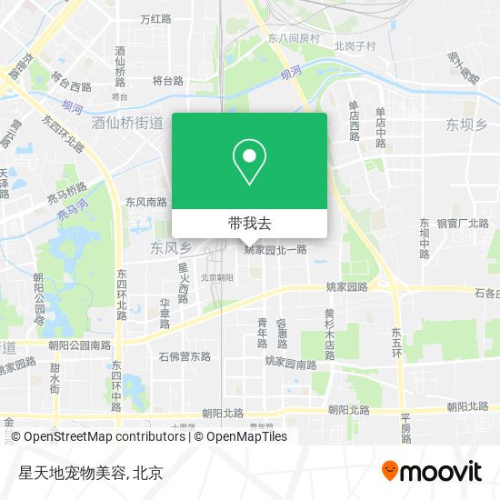 星天地宠物美容地图