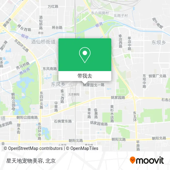 星天地宠物美容地图
