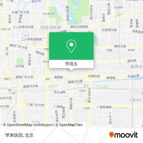 苹果医院地图