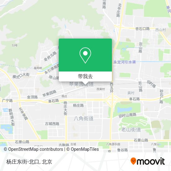 杨庄东街-北口地图