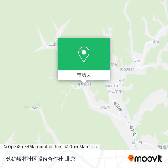 铁矿峪村社区股份合作社地图