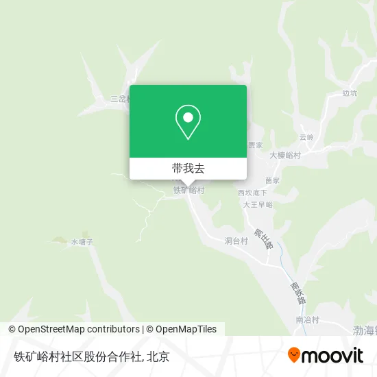 铁矿峪村社区股份合作社地图