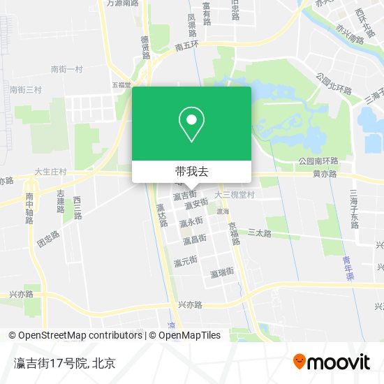 瀛吉街17号院地图