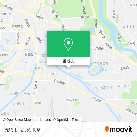 宠物用品批发地图