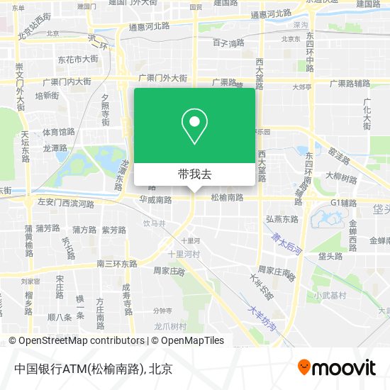 中国银行ATM(松榆南路)地图