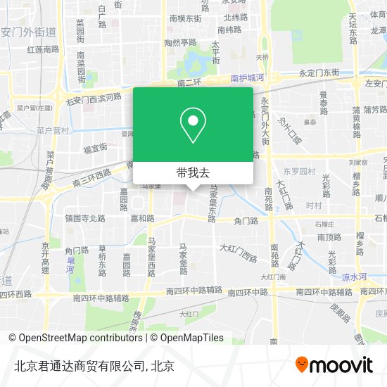 北京君通达商贸有限公司地图