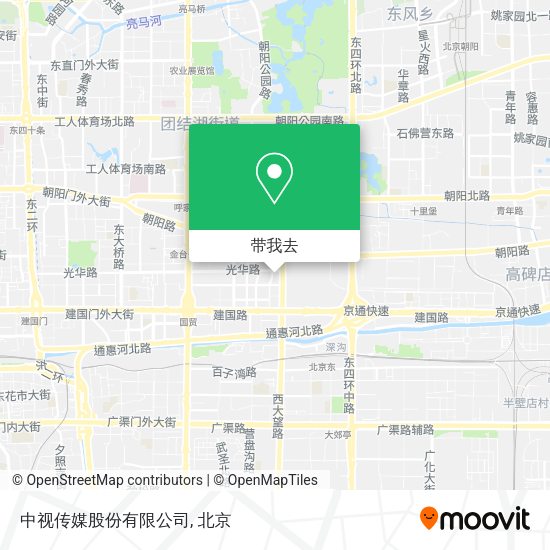 中视传媒股份有限公司地图