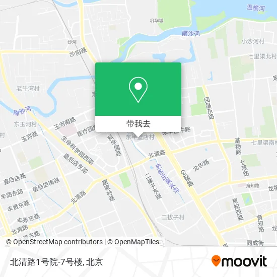 北清路1号院-7号楼地图