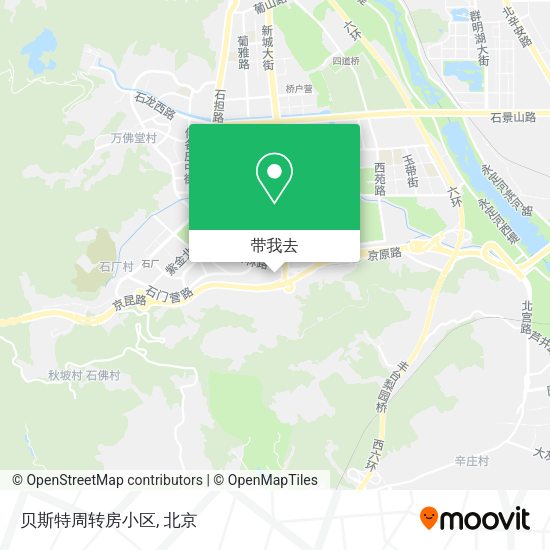 贝斯特周转房小区地图