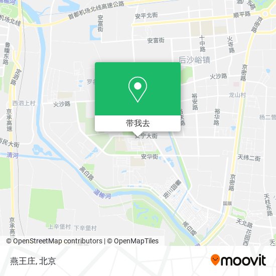 燕王庄地图