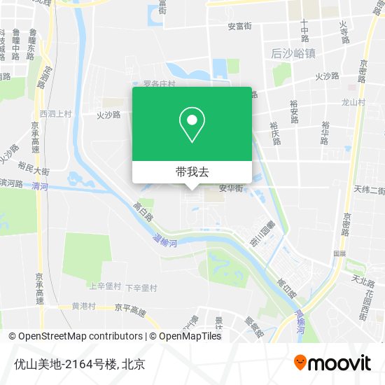 优山美地-2164号楼地图