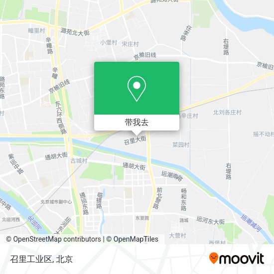 召里工业区地图