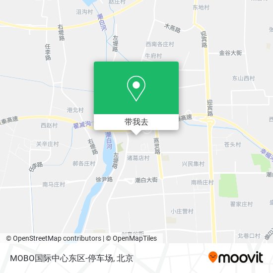 MOBO国际中心东区-停车场地图