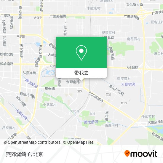 燕郊烧鸽子地图