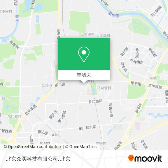 北京众买科技有限公司地图