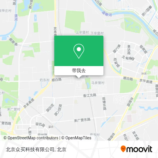 北京众买科技有限公司地图