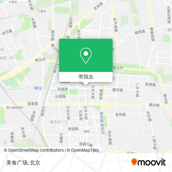 美食广场地图