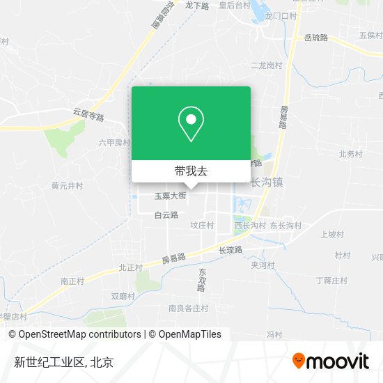 新世纪工业区地图