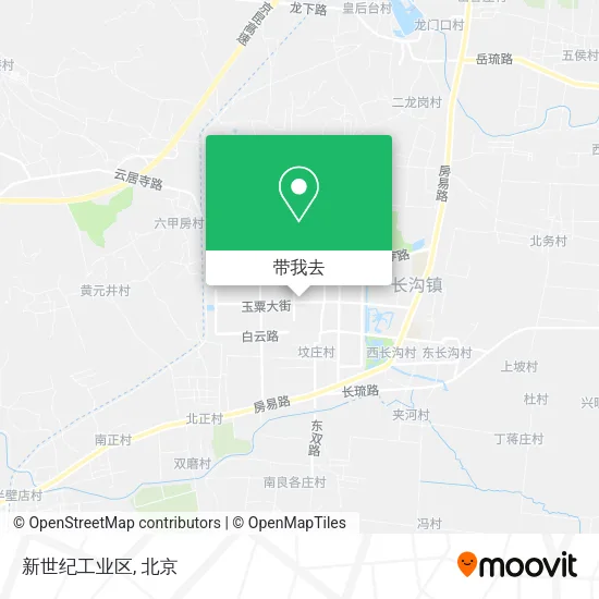 新世纪工业区地图