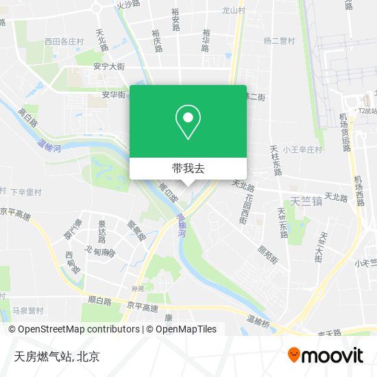 天房燃气站地图