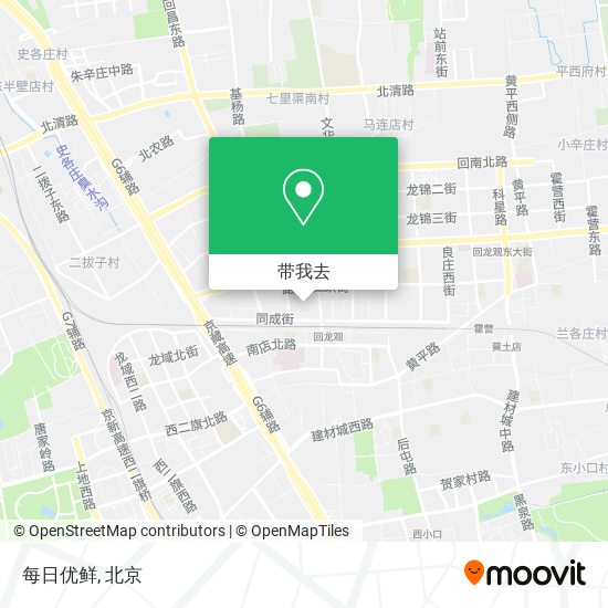 每日优鲜地图