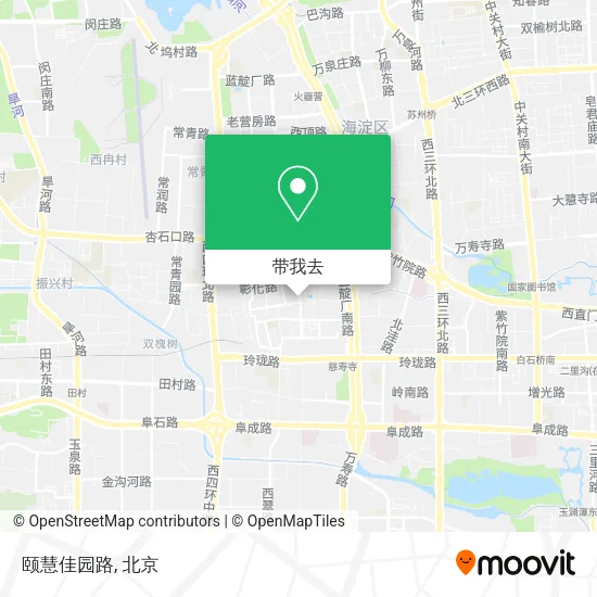 颐慧佳园路地图