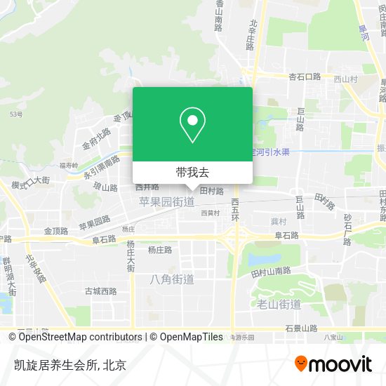 凯旋居养生会所地图