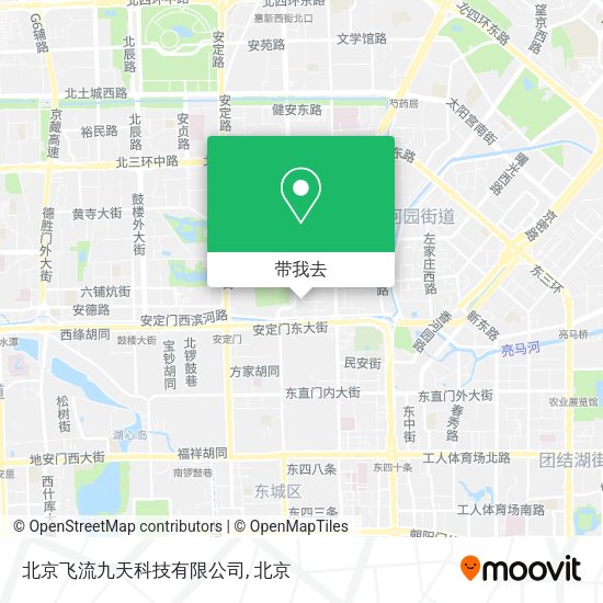 北京飞流九天科技有限公司地图