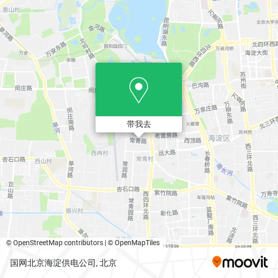 国网北京海淀供电公司地图