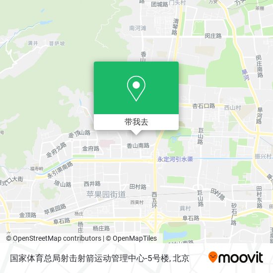 国家体育总局射击射箭运动管理中心-5号楼地图